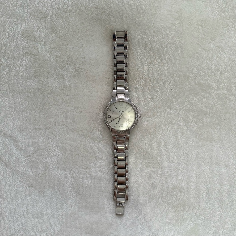 Silver watch